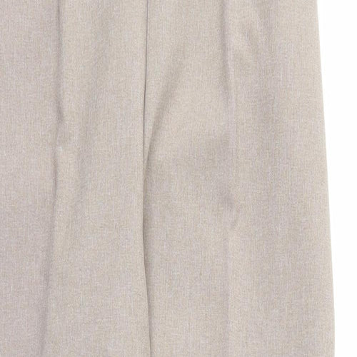 Preworn Womens Brown   Trousers  Size 12 L26 in - Stretch waistband