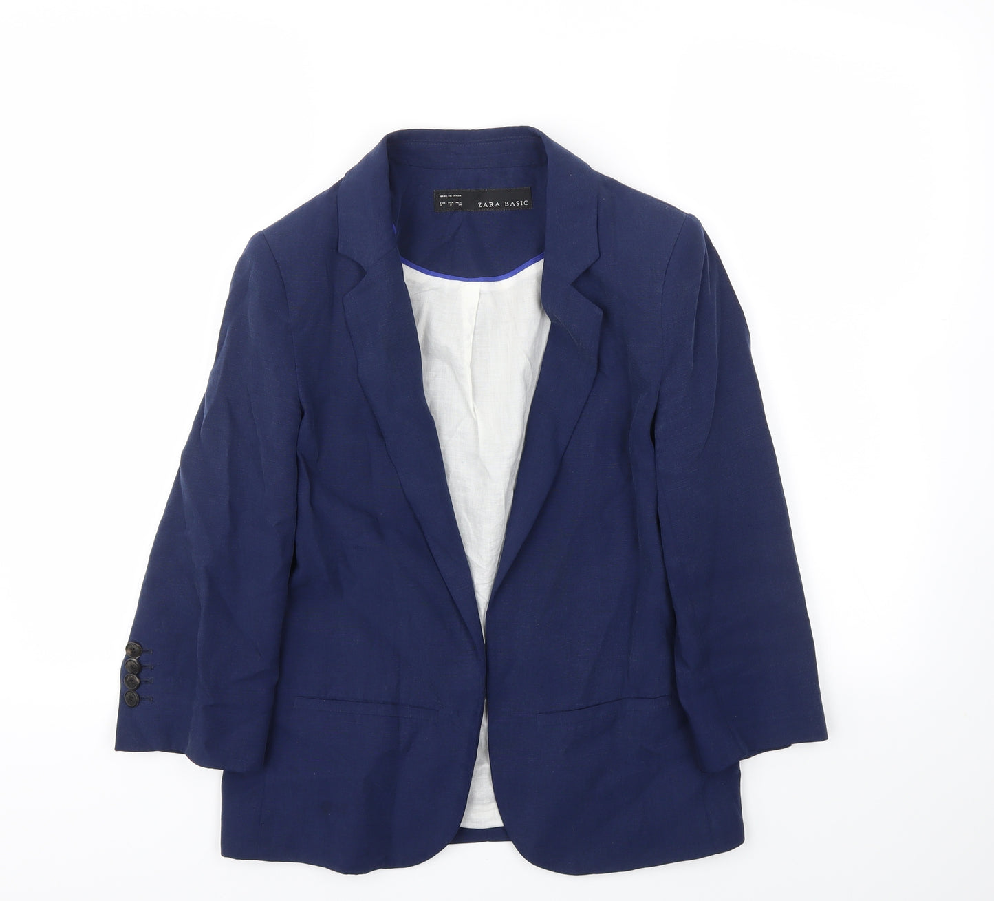 Zara Womens Blue   Jacket Blazer Size S
