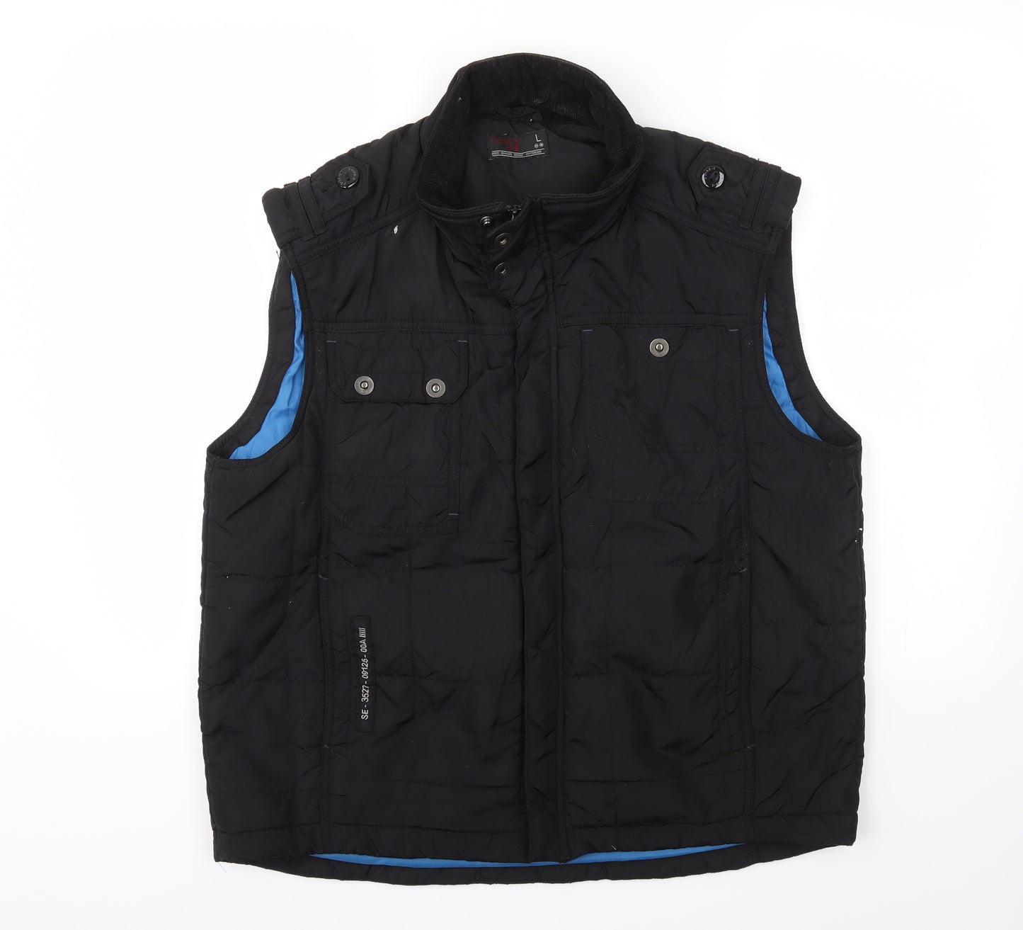 NEXT  Mens Black   Gilet Coat Size L