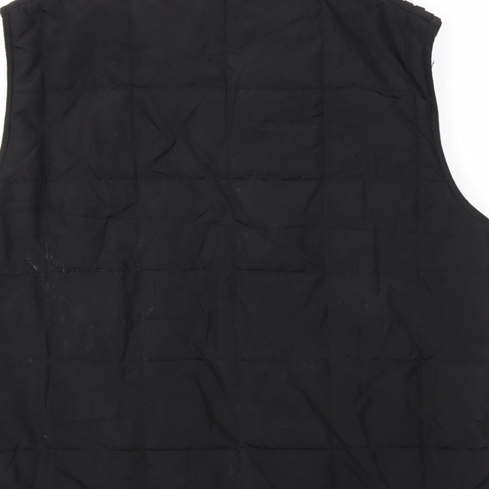 NEXT  Mens Black   Gilet Coat Size L
