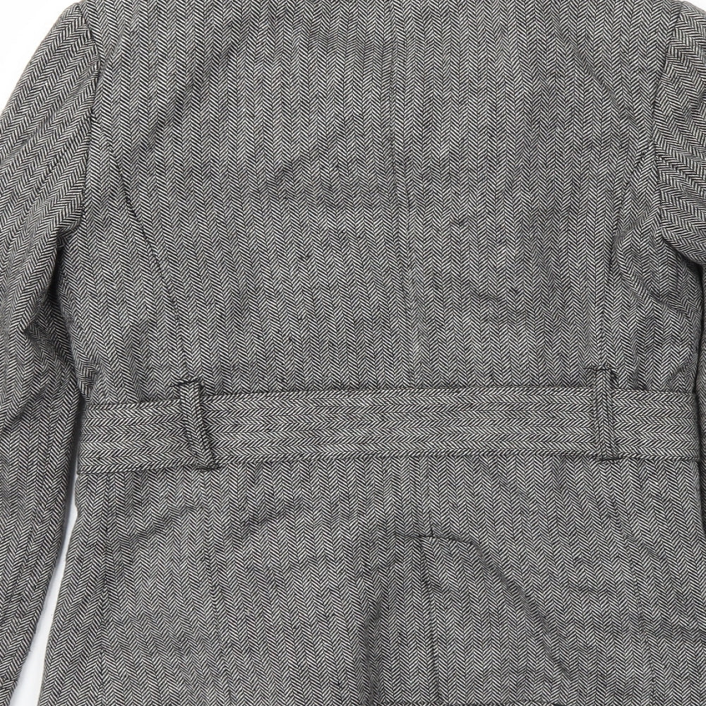 Zoe Womens Grey   Jacket Coat Size 12