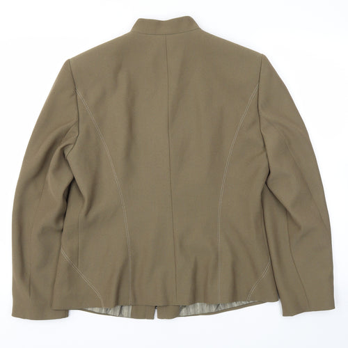 Gerry Weber Womens Green   Jacket Blazer Size 14