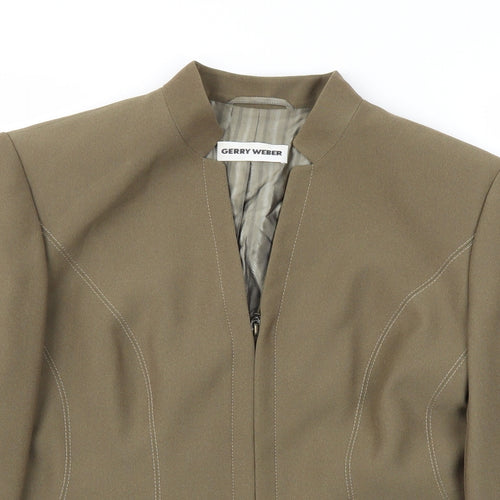 Gerry Weber Womens Green   Jacket Blazer Size 14