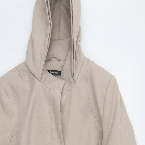 Bonmarché Womens Beige   Jacket Coat Size 22