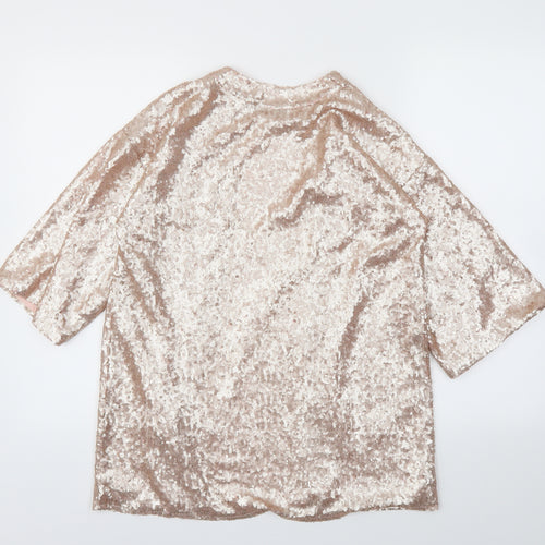 F&F Womens Gold   Jacket Blazer Size 6
