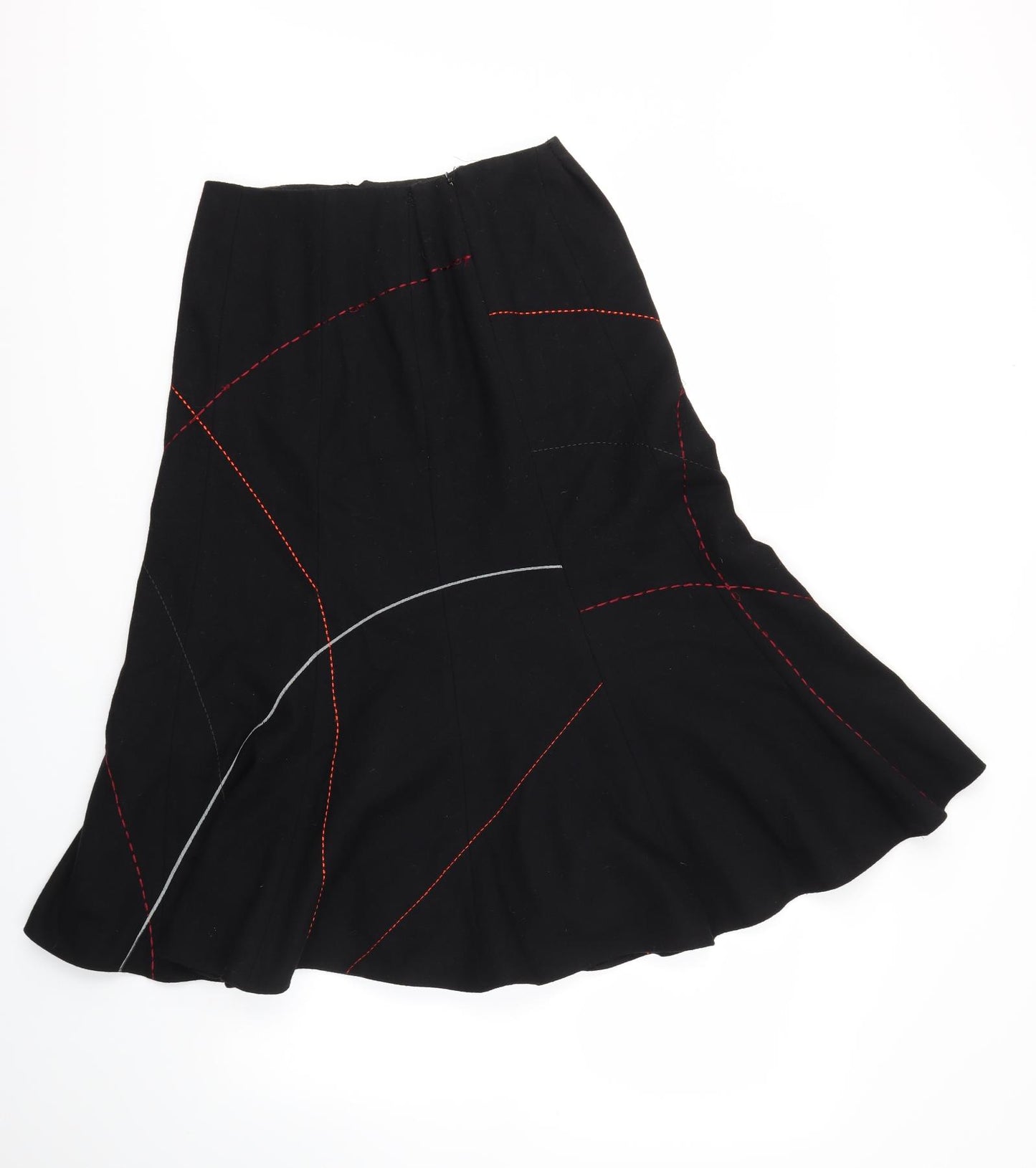 CC Womens Black   Flare Skirt Size 10