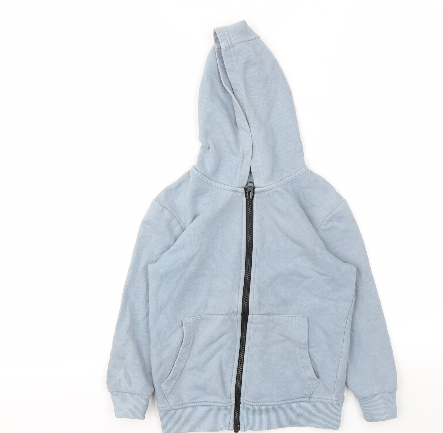 George Boys Blue   Full Zip Hoodie Size 4-5 Years