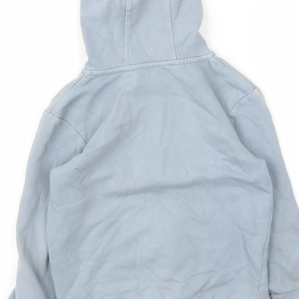 George Boys Blue   Full Zip Hoodie Size 4-5 Years