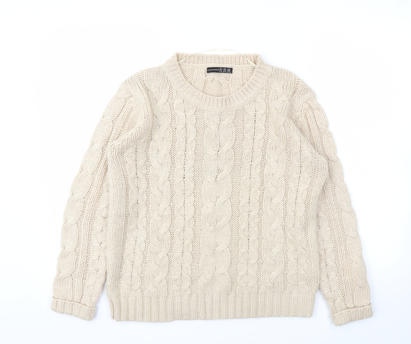 Primark Womens Beige   Pullover Jumper Size 12