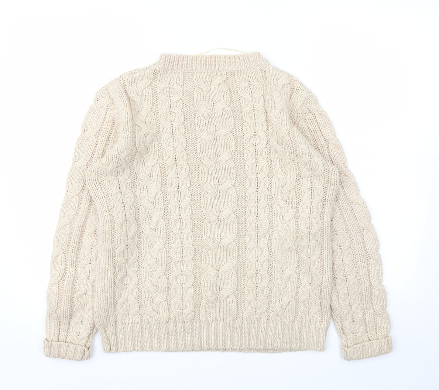 Primark Womens Beige   Pullover Jumper Size 12