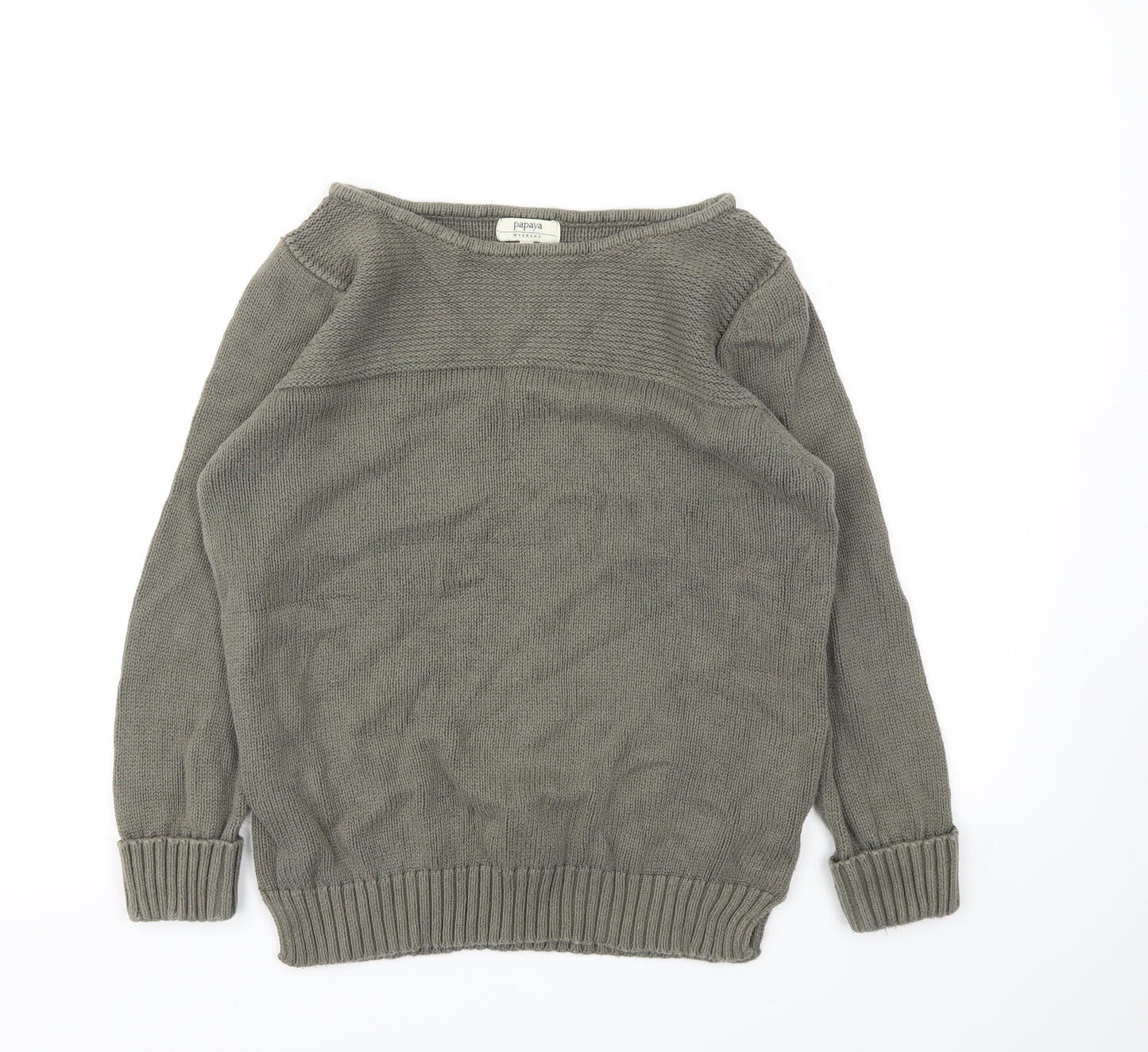 Papaya Womens Green   Pullover Jumper Size 12