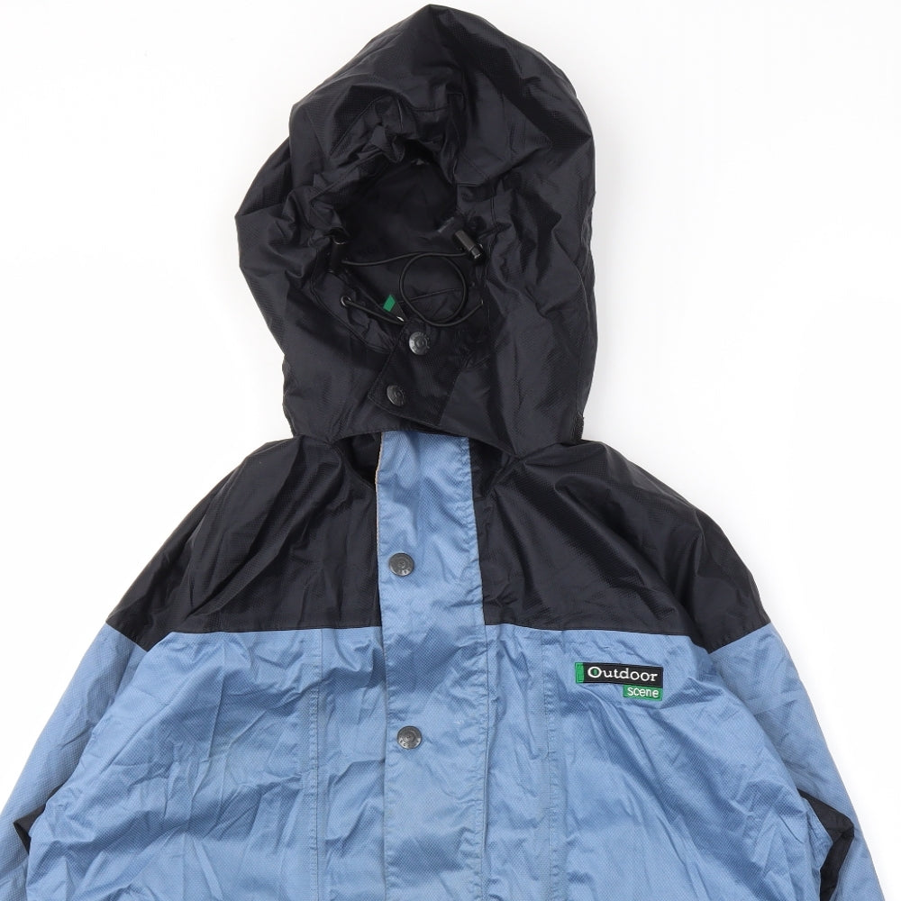 OUTDOOR  Mens Blue   Jacket Coat Size S