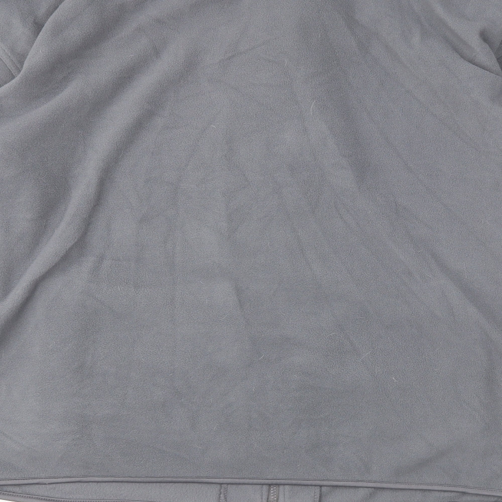 RTX Mens Grey   Full Zip Jumper Size Big 5X