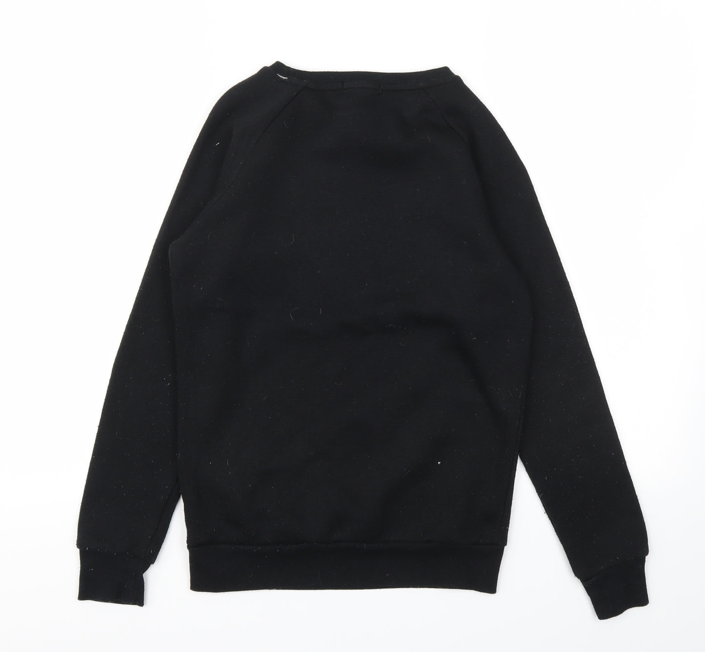 Primark Girls Black Paisley  Shrug Jumper Size 12 Years