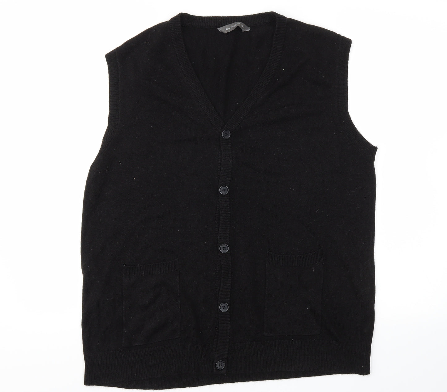 Cedar Wood State Womens Black   Cardigan Jumper Size XL