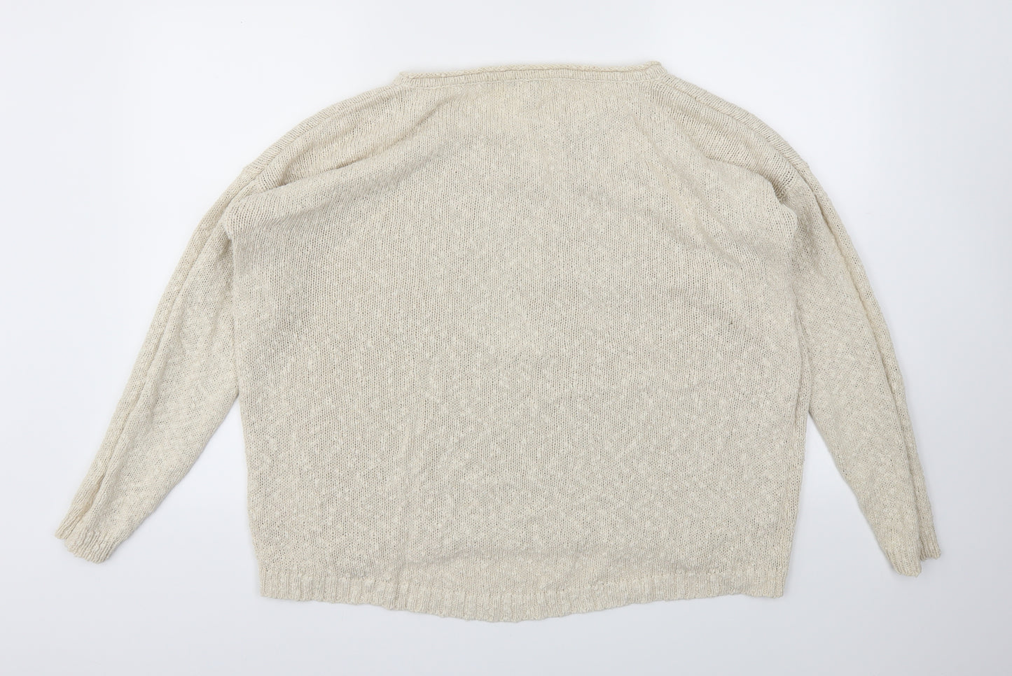 RJR.John Rocha Womens Ivory   Pullover Sweatshirt Size 18