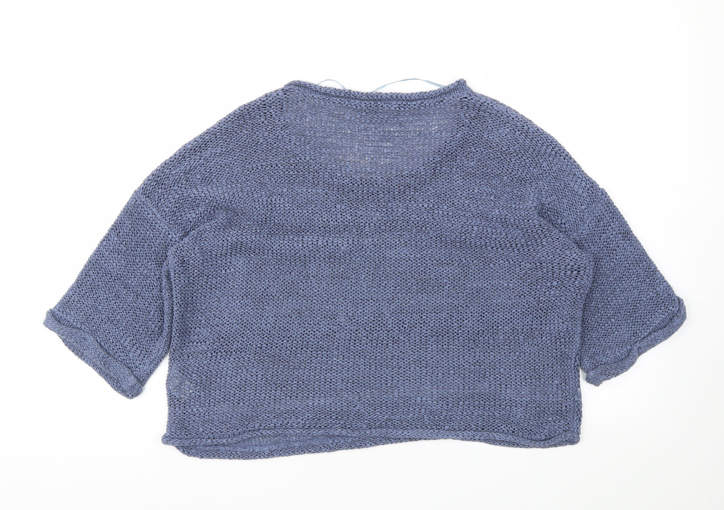 F&F Womens Blue   Pullover Jumper Size 12