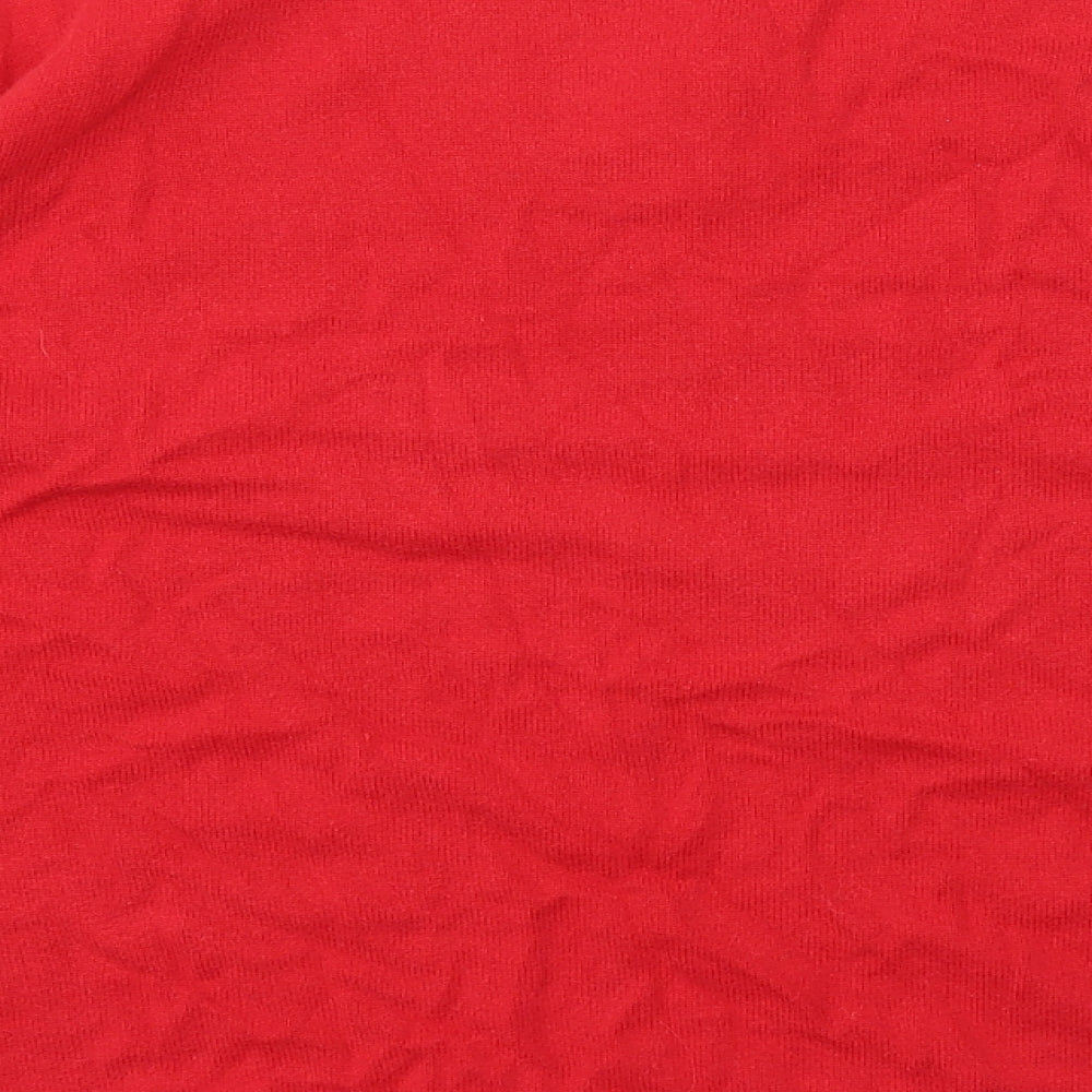 Bonmarché Womens Red   Pullover Jumper Size 24