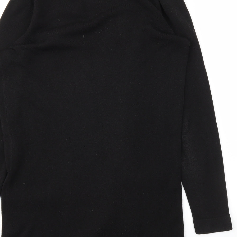 M&S Womens Black   Cardigan Jumper Size 10
