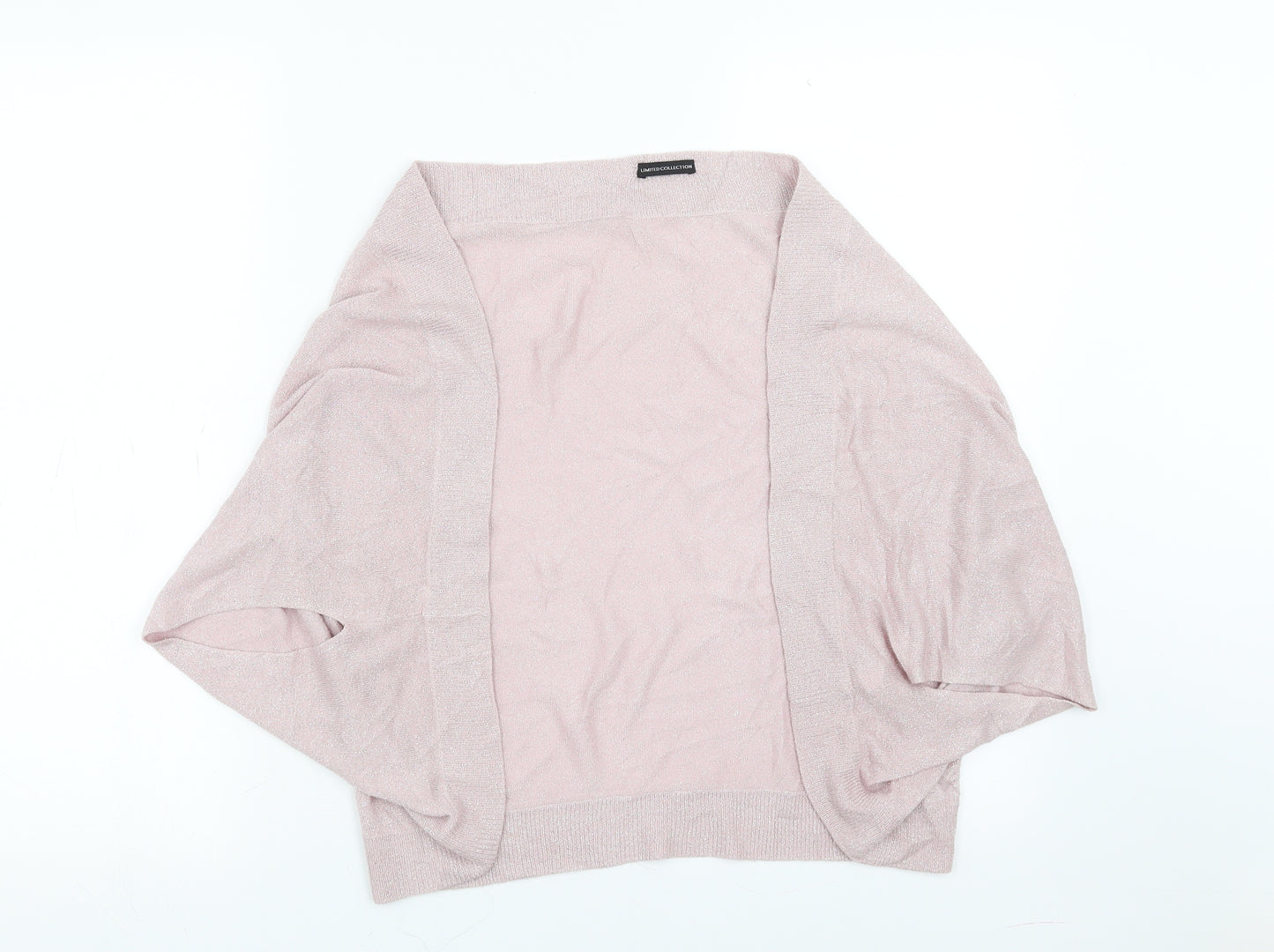 Marks and Spencer Womens Pink   Shrug Jumper One Size