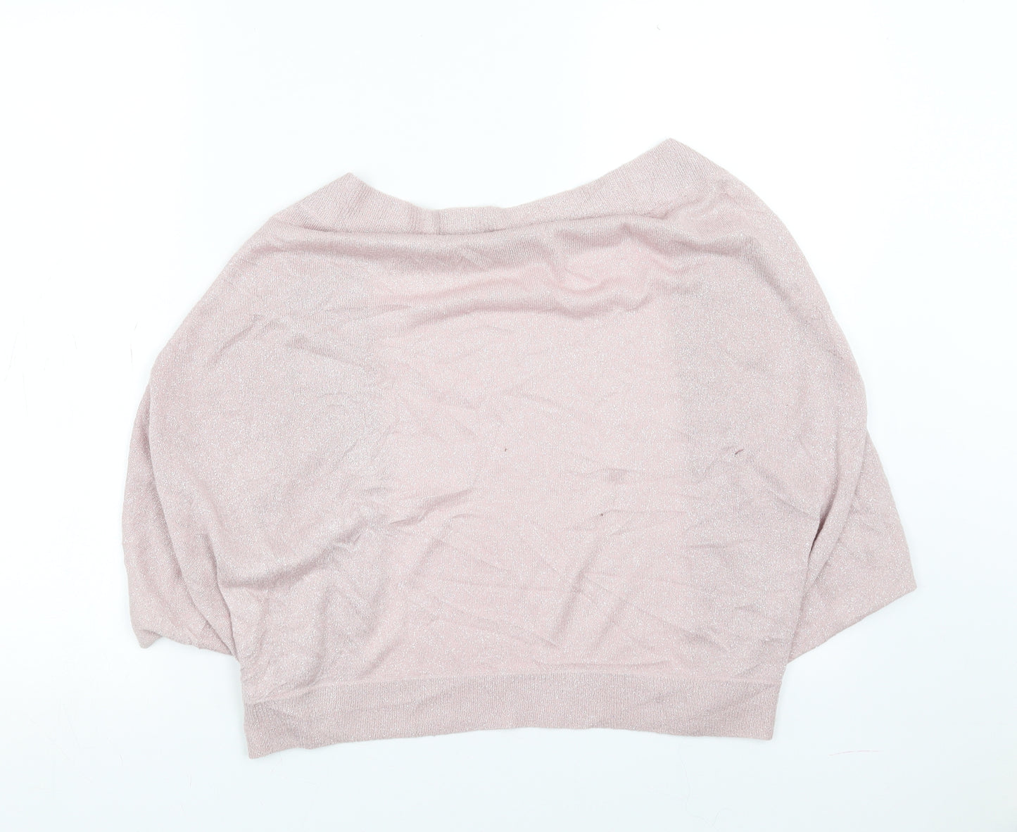 Marks and Spencer Womens Pink   Shrug Jumper One Size