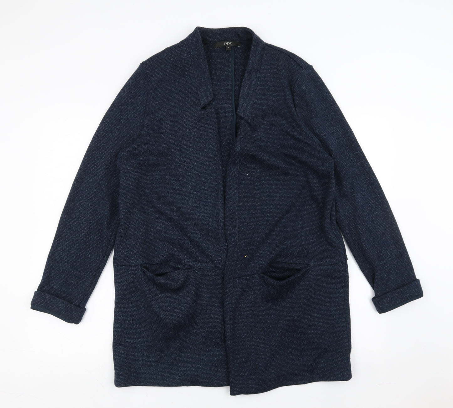 NEXT Womens Blue   Overcoat Jacket Size 16