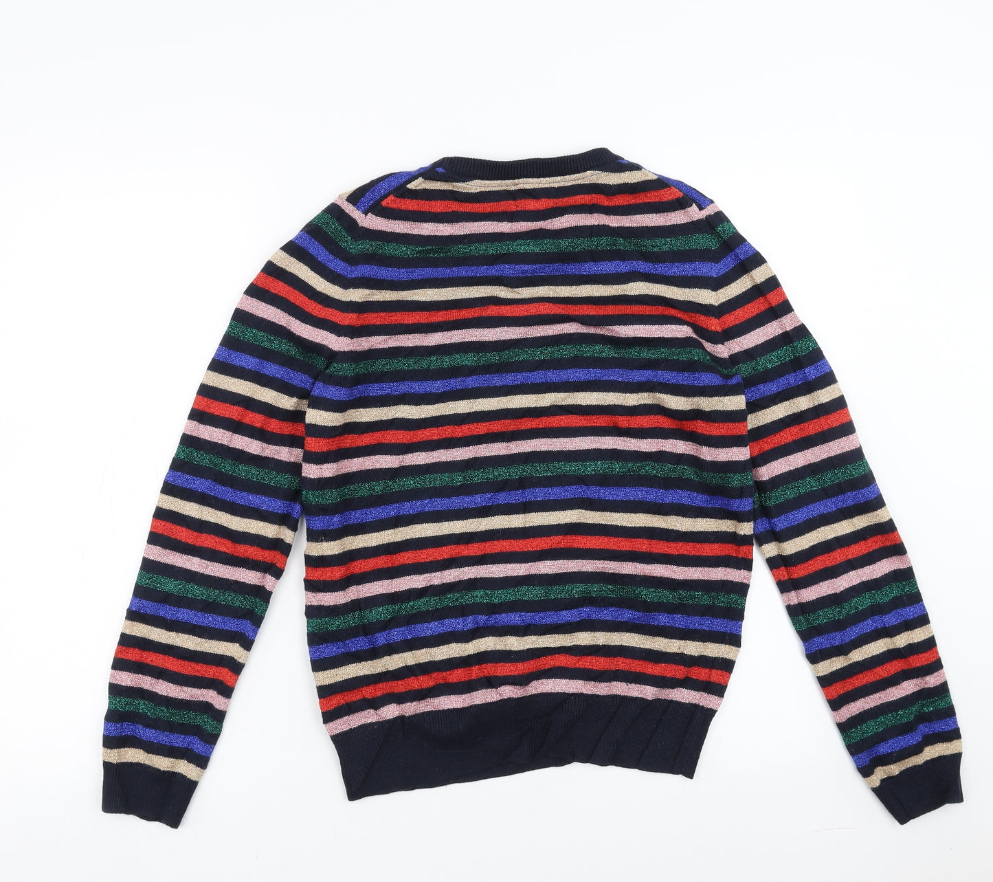 Johnnie B Girls Multicoloured Striped  Pullover Jumper Size 15-16 Years