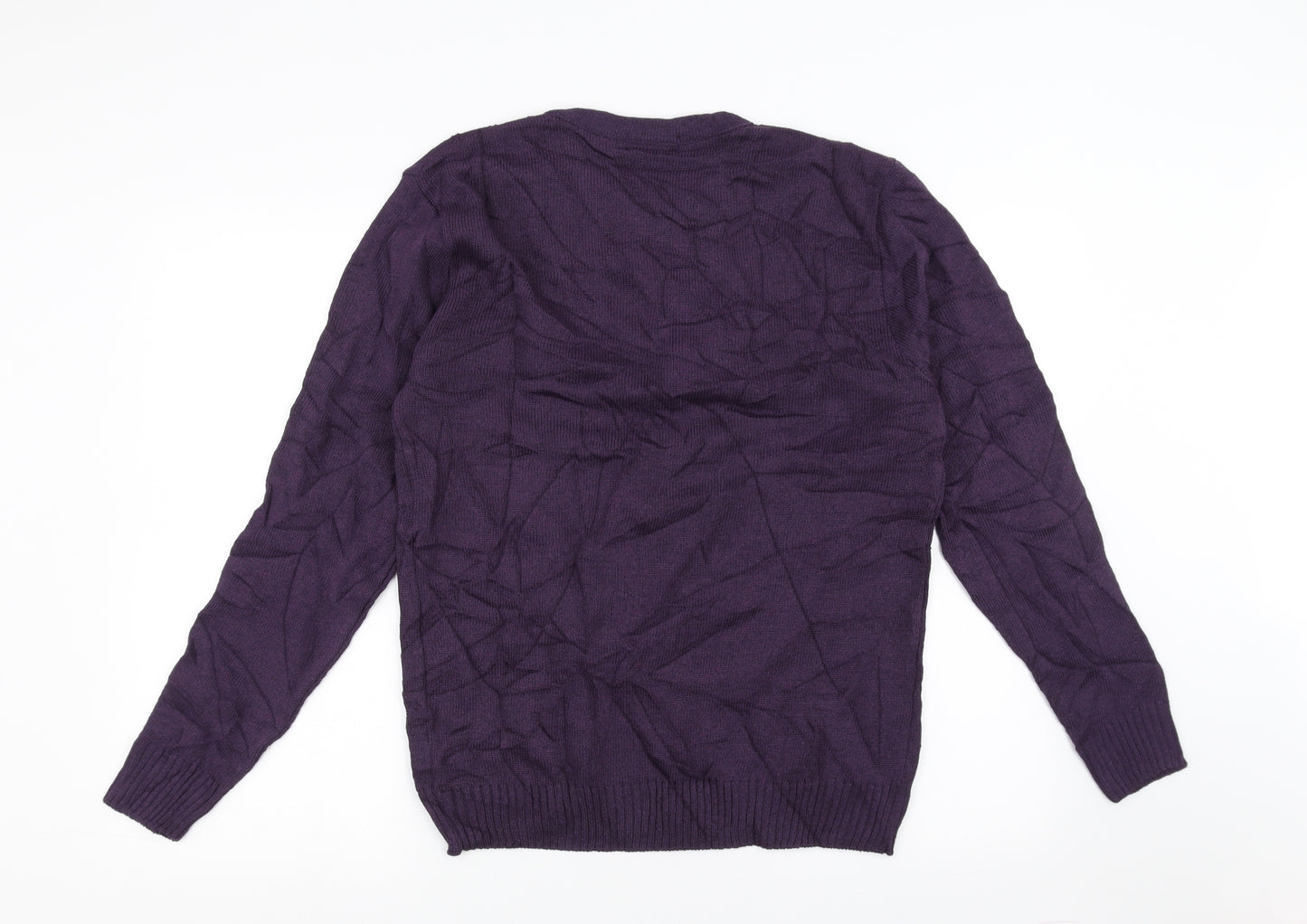 Rose London Mens Purple   Pullover Jumper Size M