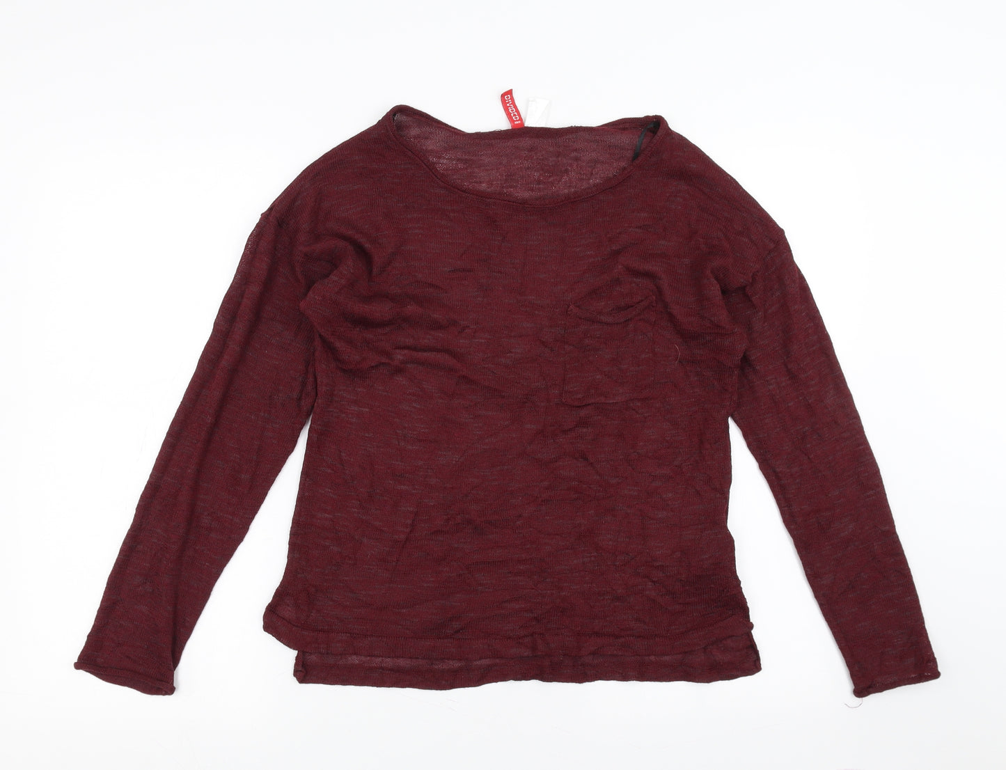 Divided by H&M Womens Red   Pullover Jumper Size S