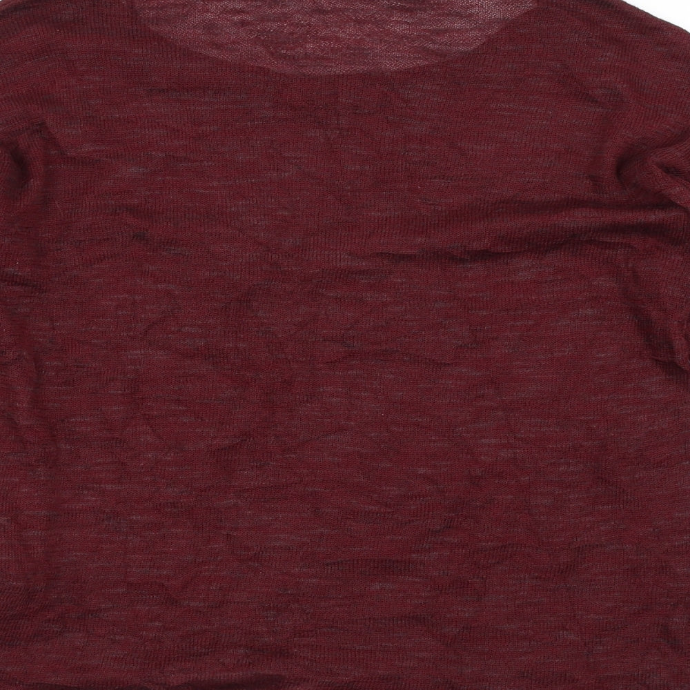 Divided by H&M Womens Red   Pullover Jumper Size S