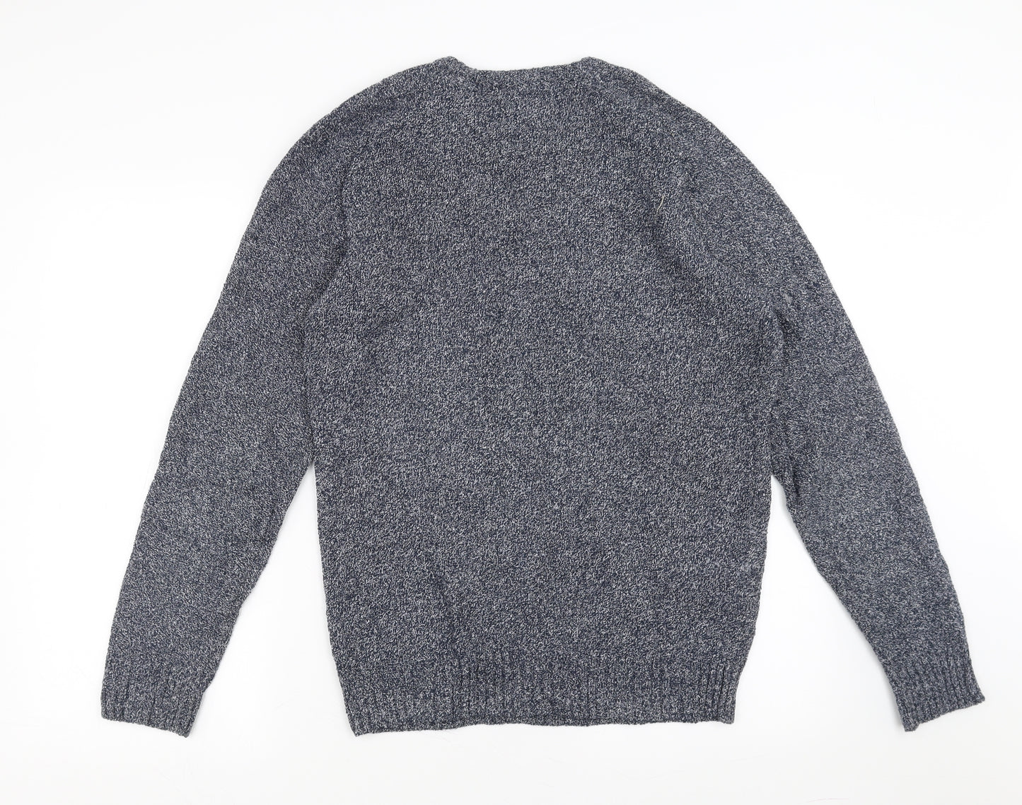 Mango Mens Blue   Pullover Jumper Size M