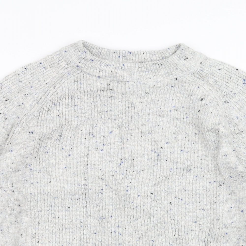 Marks and Spencer Womens Grey   Pullover Jumper Size M