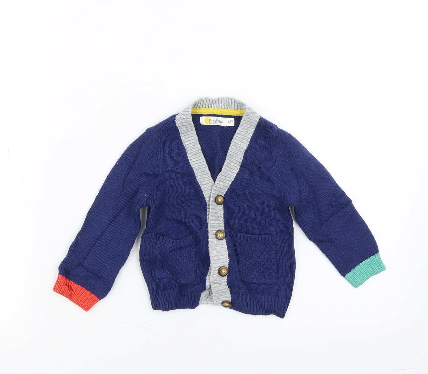 Baby Boden Baby Blue   Cardigan Jumper Size 3-6 Months