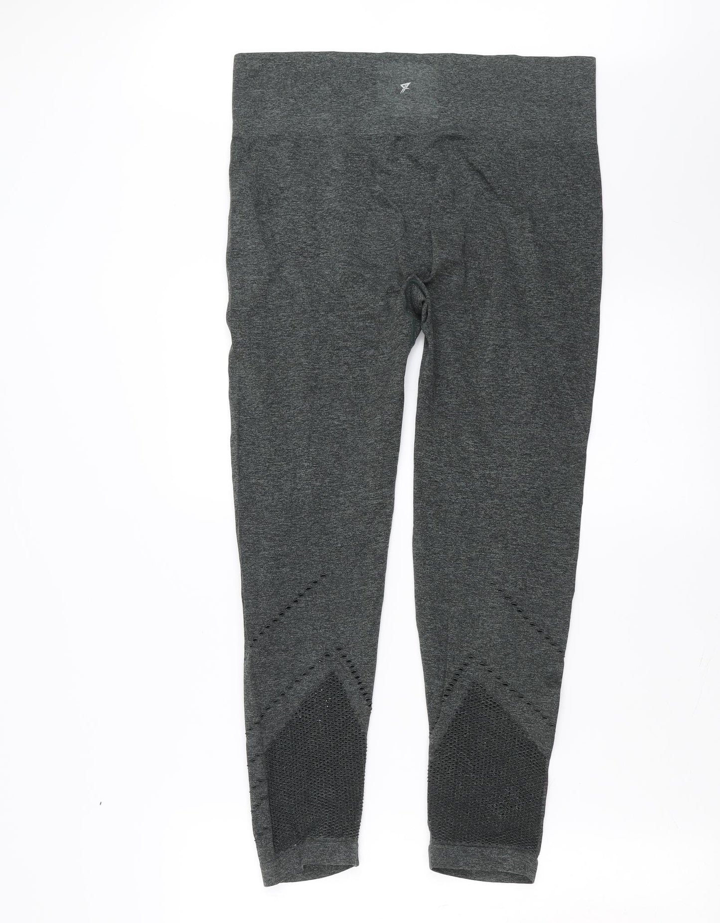 Primark Womens Grey   Compression Leggings Size L L25 in