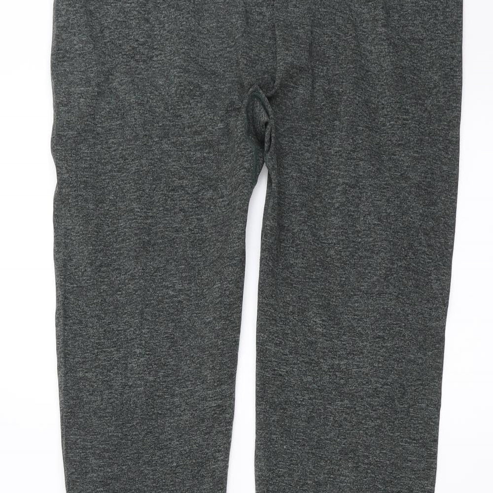 Primark Womens Grey   Compression Leggings Size L L25 in