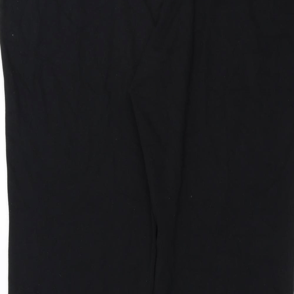 Marks and Spencer Womens Black   Trousers  Size 18 L27 in - short Leg