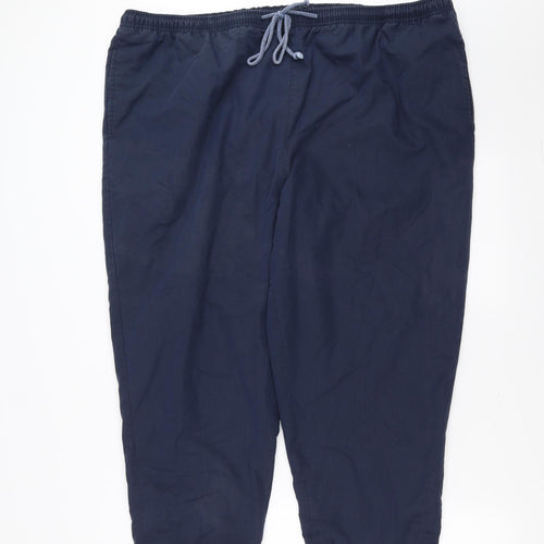Amalina Womens Blue   Jogger Trousers Size 22 L25 in