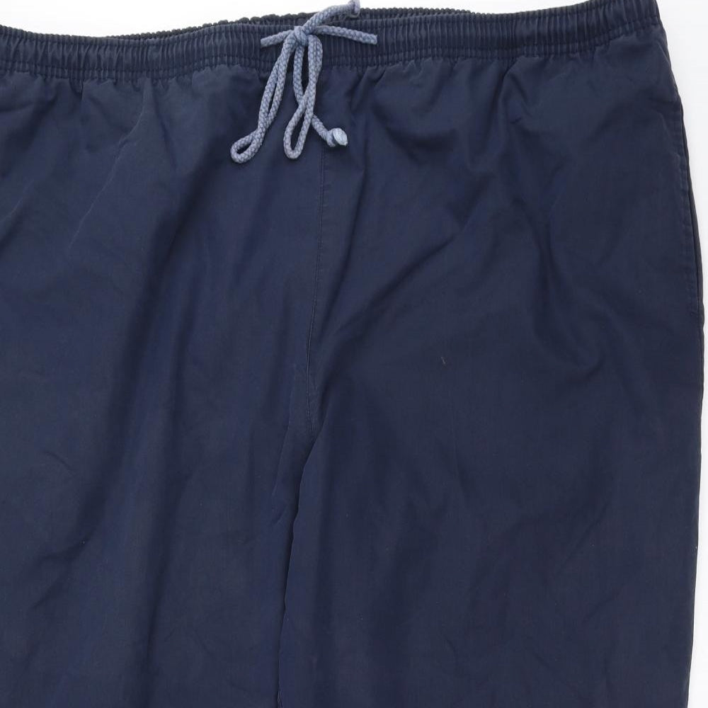 Amalina Womens Blue   Jogger Trousers Size 22 L25 in