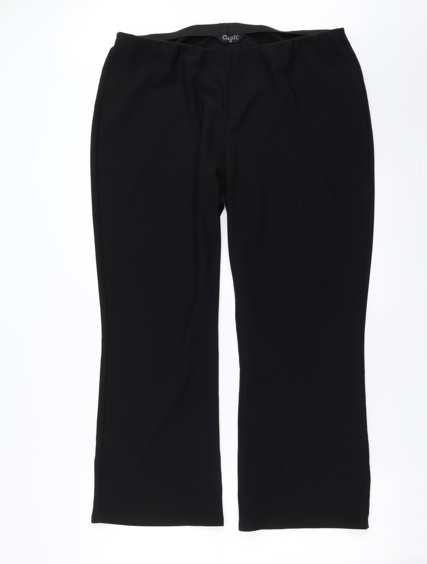 Classic Womens Black   Trousers  Size 20 L27 in