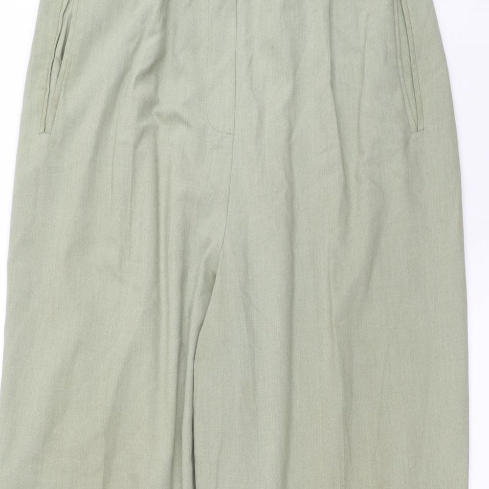 Preworn Womens Green   Trousers  Size 14 L28 in
