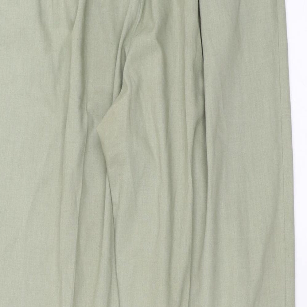Preworn Womens Green   Trousers  Size 14 L28 in