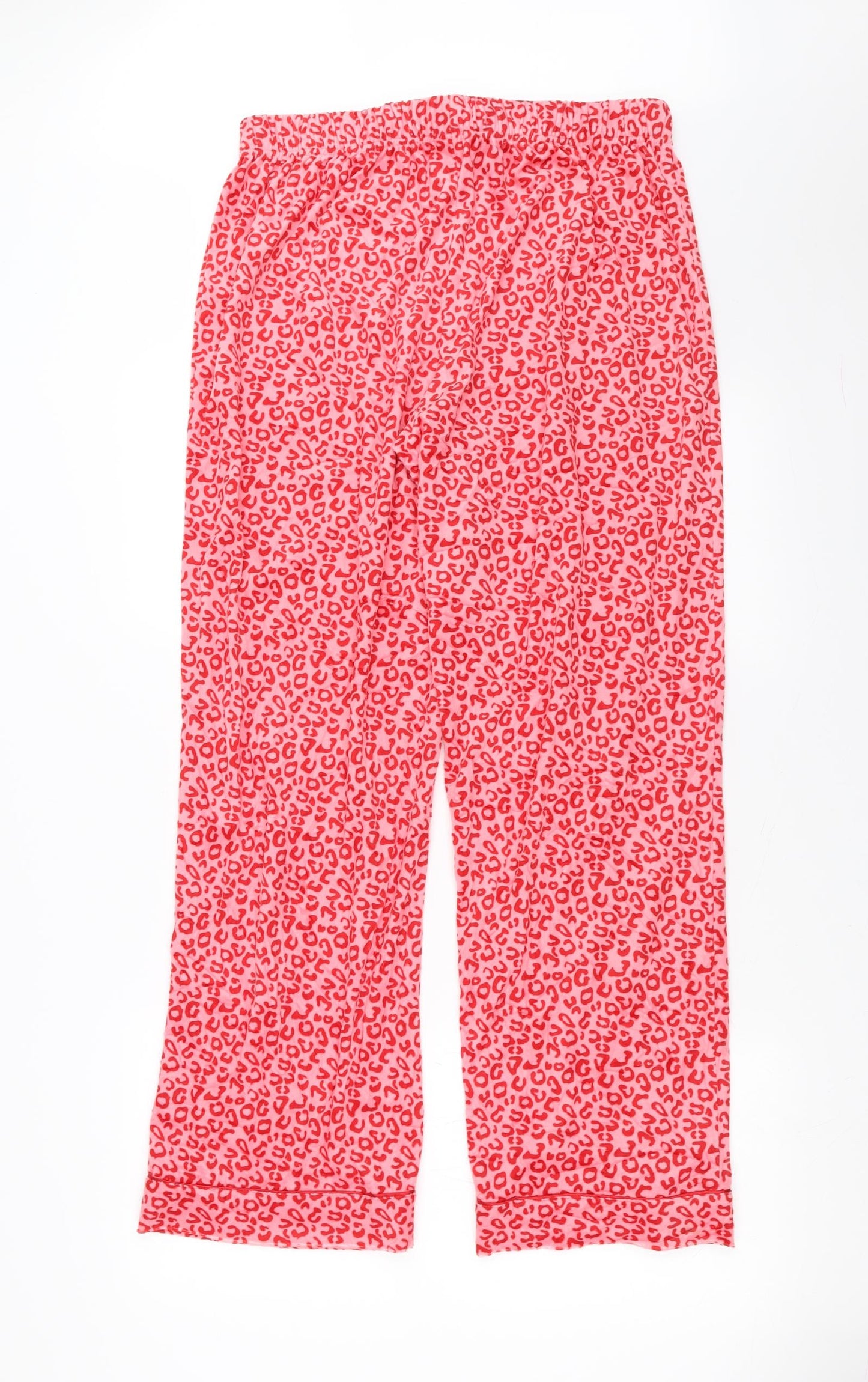 Matalan Womens Pink Geometric   Pyjama Pants Size 14