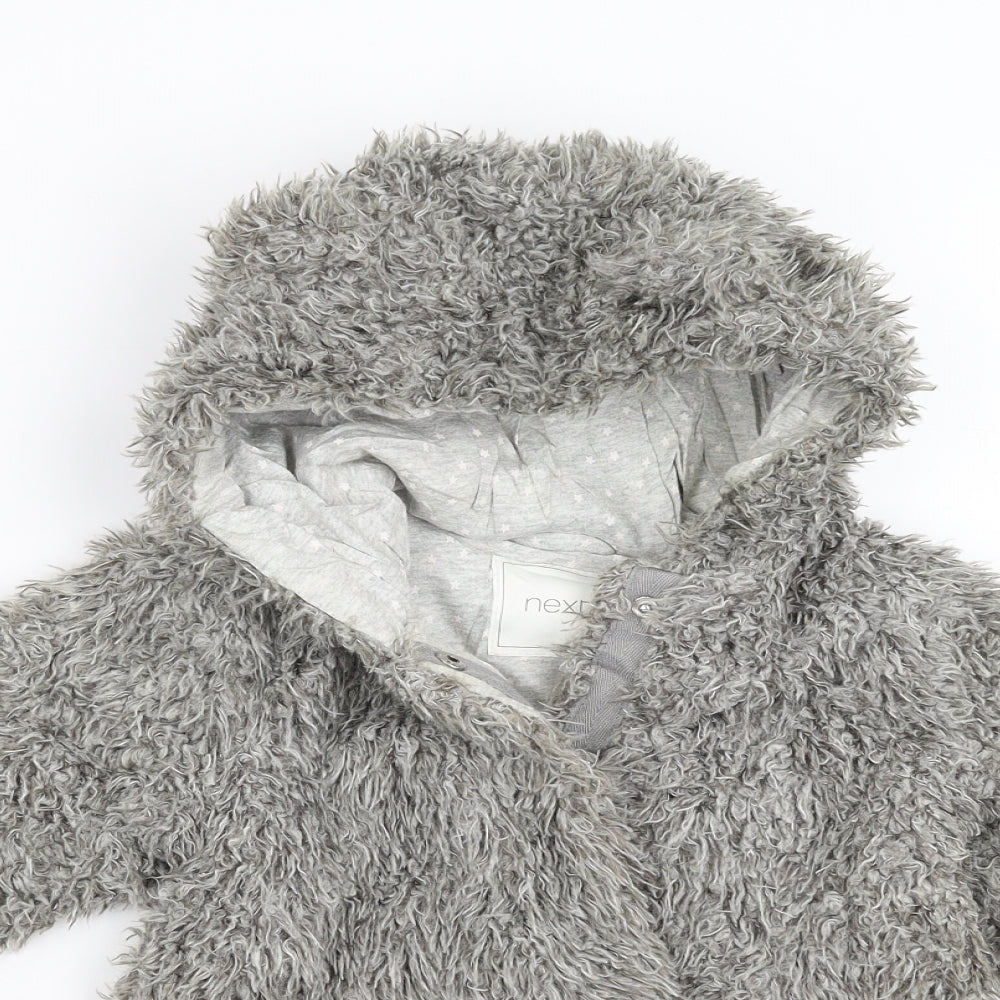 NEXT Girls Grey   Jacket  Size 3-4 Years