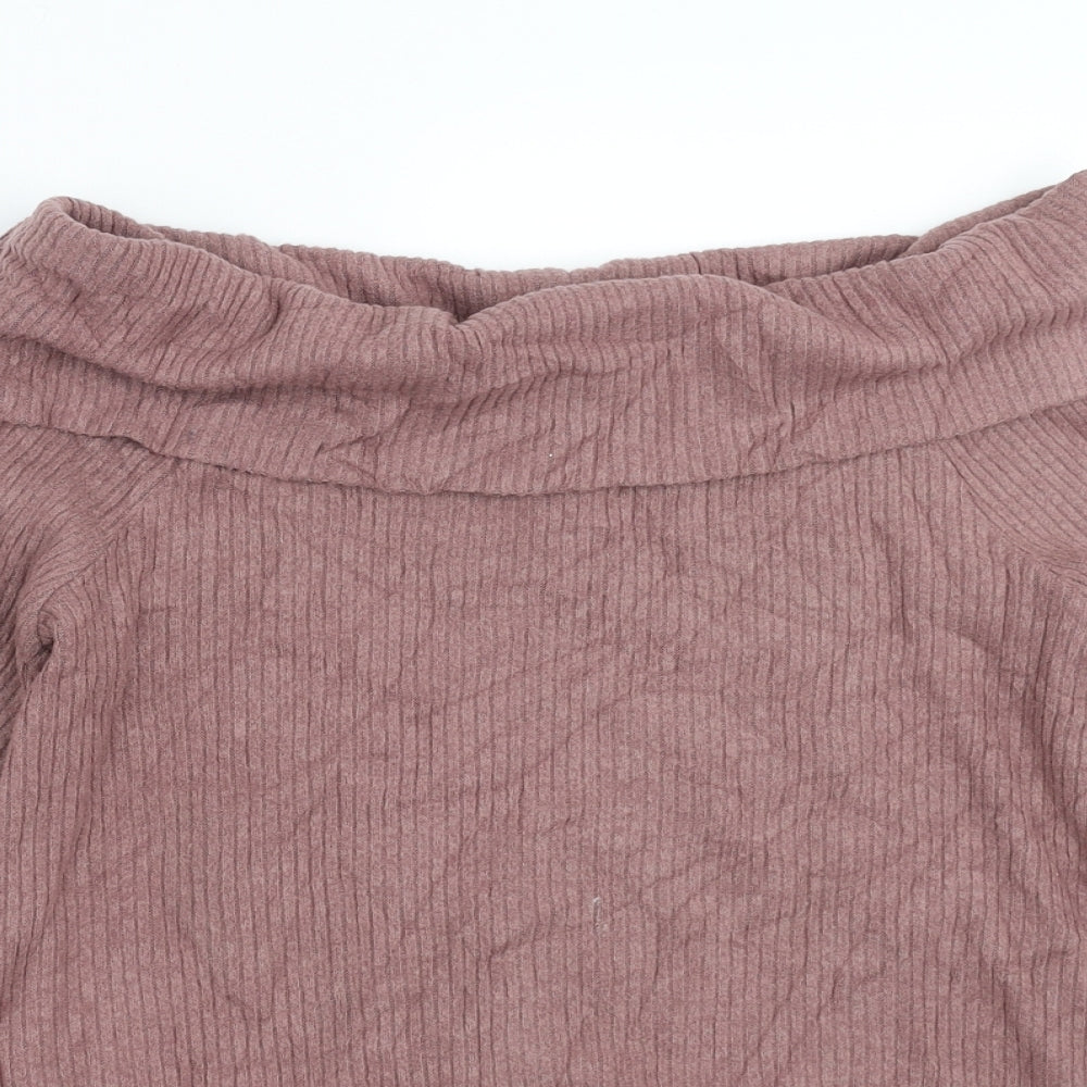 Abercrombie & Fitch Womens Purple   Pullover Jumper Size XS