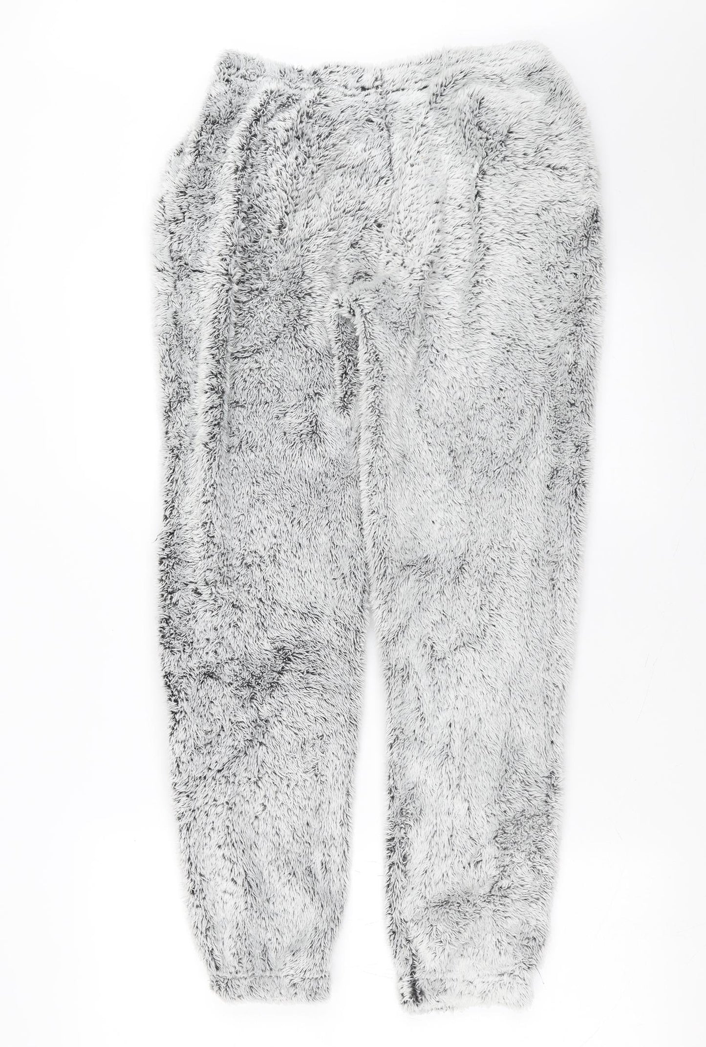 City Comfort Womens Grey Solid   Pyjama Pants Size 8  - fluffy