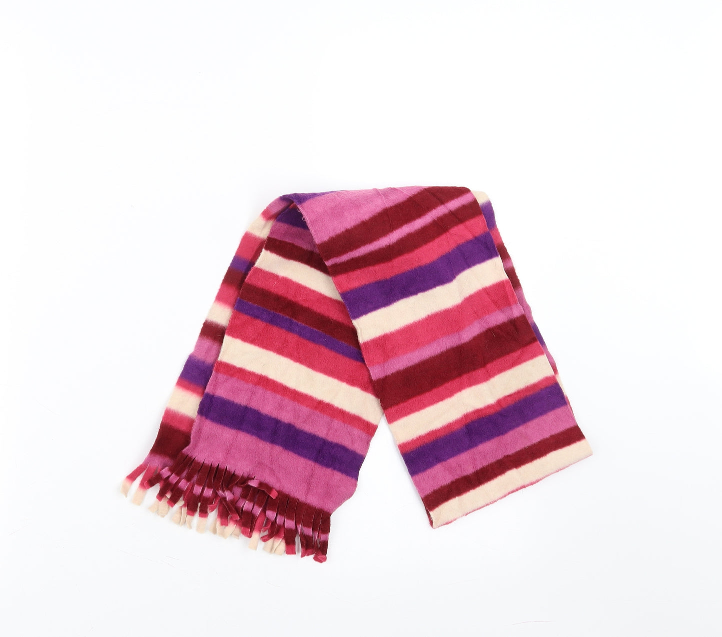 Preworn Womens Multicoloured Striped   Scarf
