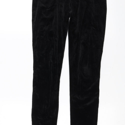 Wolford Womens Black   Carrot Leggings Size 8 L31 in - velvet leggings