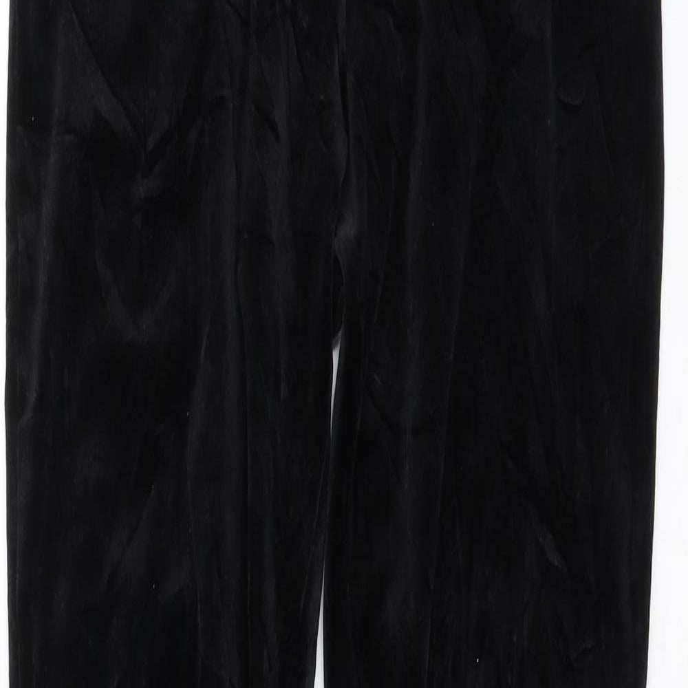 Wolford Womens Black   Carrot Leggings Size 8 L31 in - velvet leggings