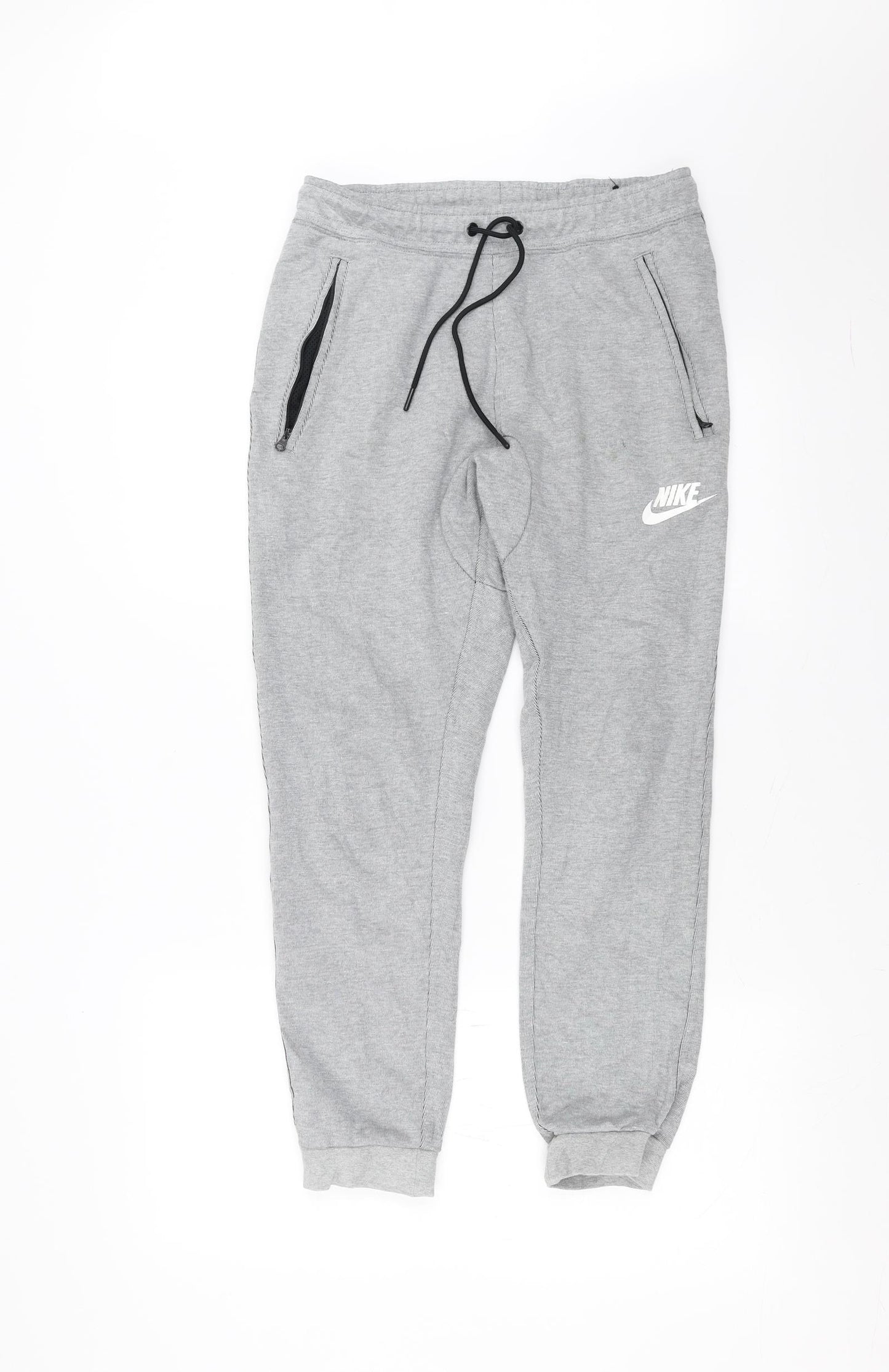 Nike Mens Grey   Jogger Trousers Size S L27 in