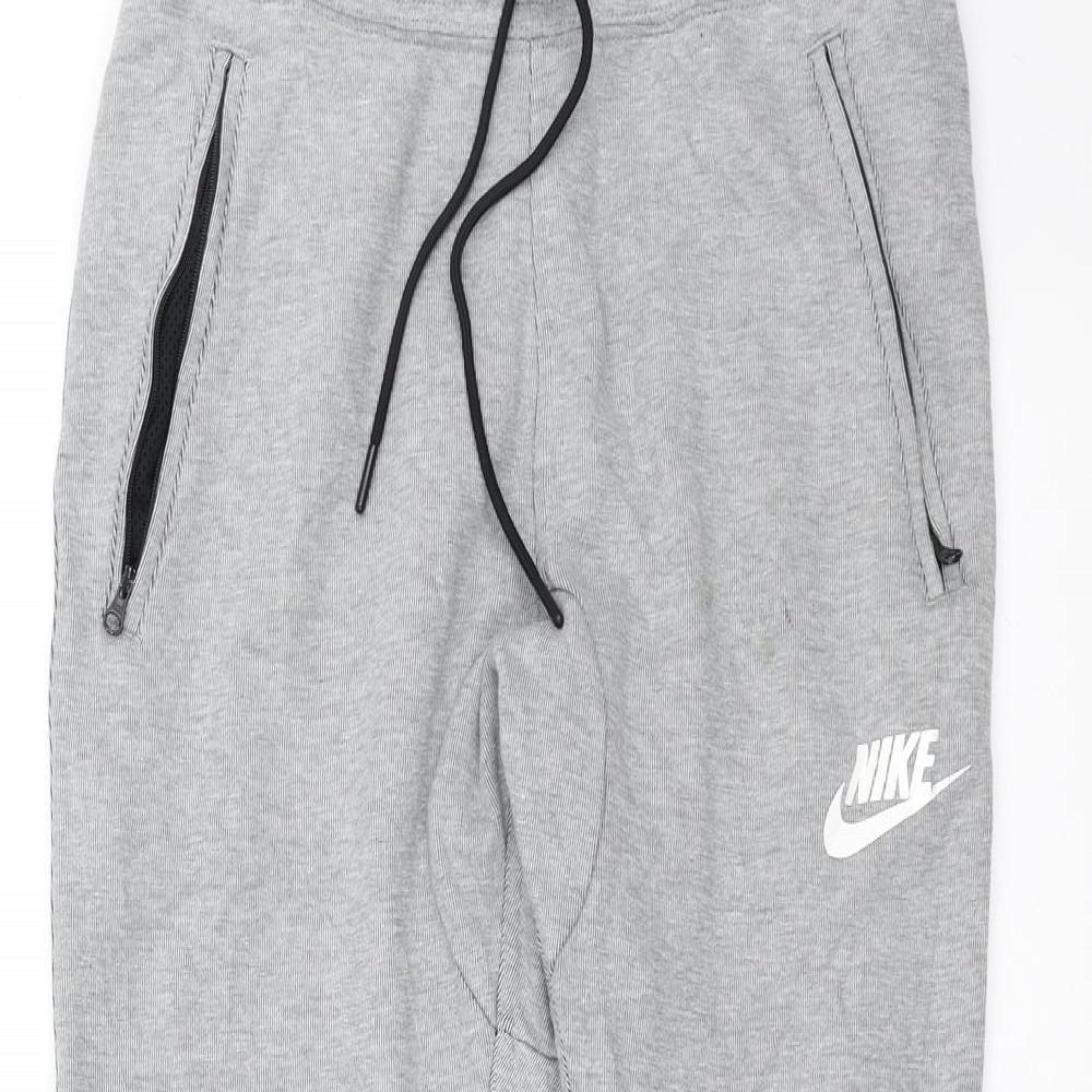 Nike Mens Grey   Jogger Trousers Size S L27 in